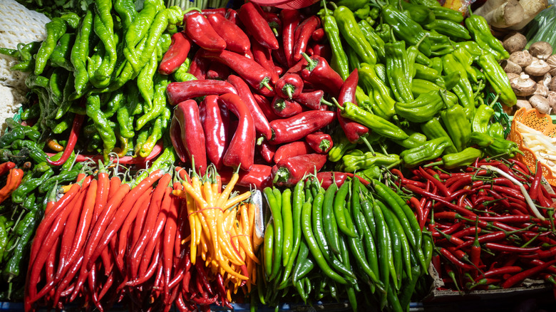 chilis and peppers