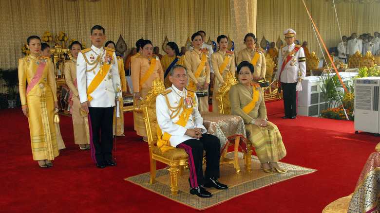 the Thai royal family