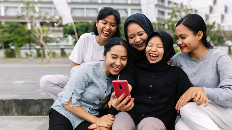 group of women wearing modest dress