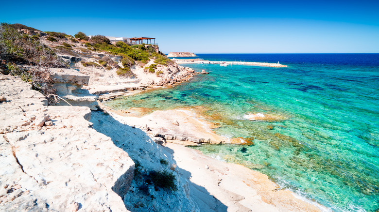 beautiful beach in Cyprus