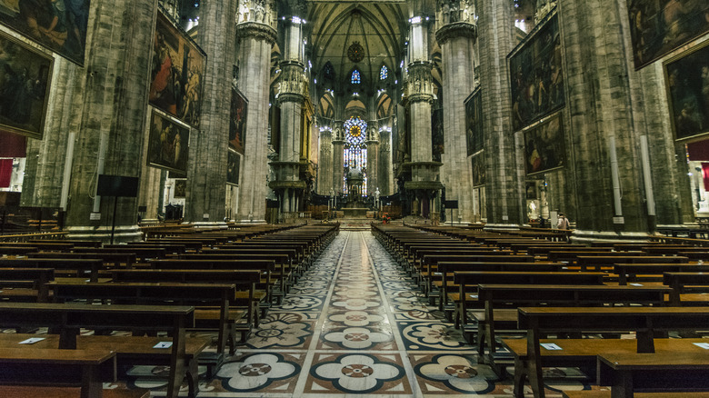 Interior of the Duomo