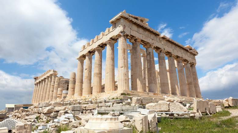 The Acropolis in Athens, Greece