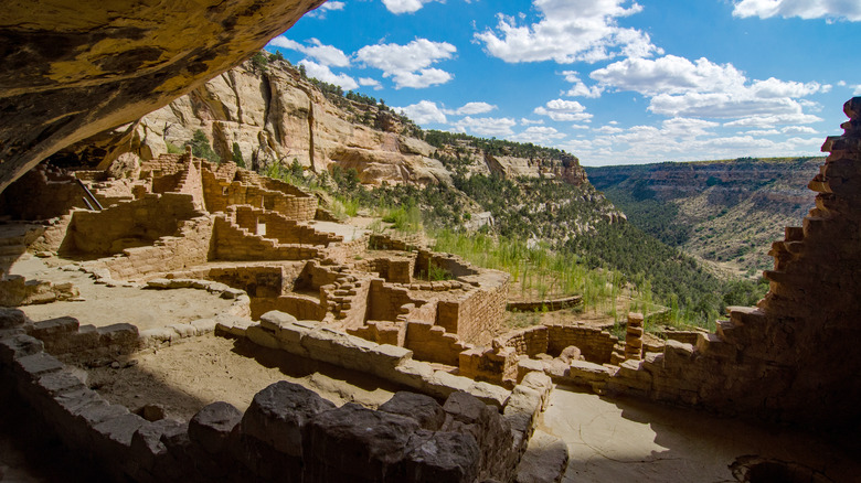 Cliff dwelling at Mesa Verde