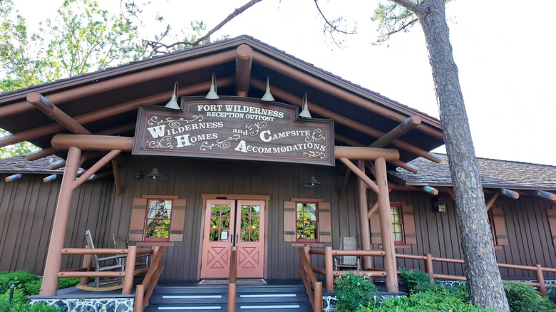 Disney's Fort Wilderness campground reception building