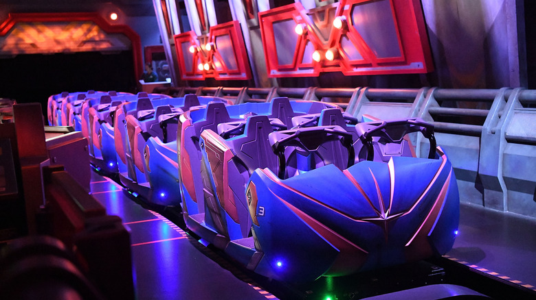 Guardians of the Galaxy ride cars