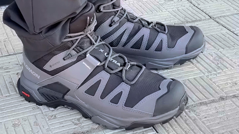 Salomon X Ultra 4 hiking shoes.