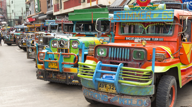 jeepneys in Manila, Philippines