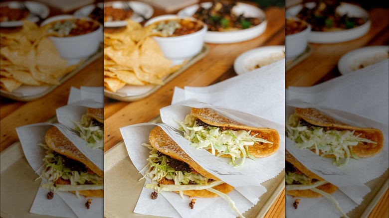 Taco from Bambi Vegan Tacos 