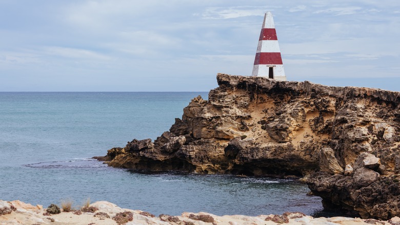 Robe, Australia coast with lighthouse