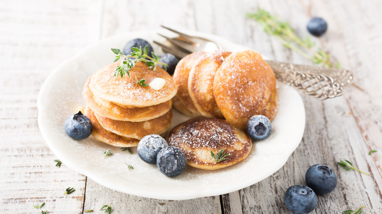 Dutch mini pancakes