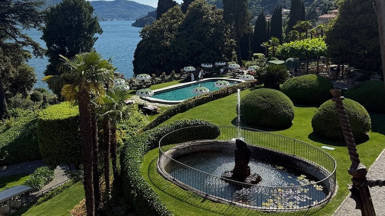 The gardens at Passalacqua.