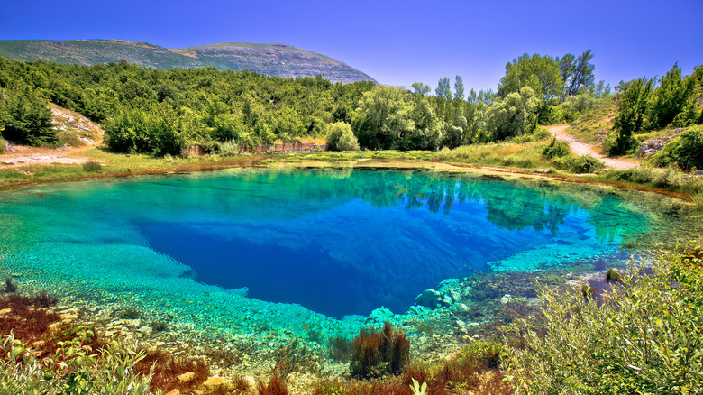 Landscape of Izvor Cetine