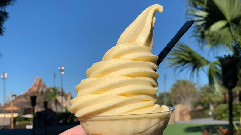 Close-up of Dole Whip