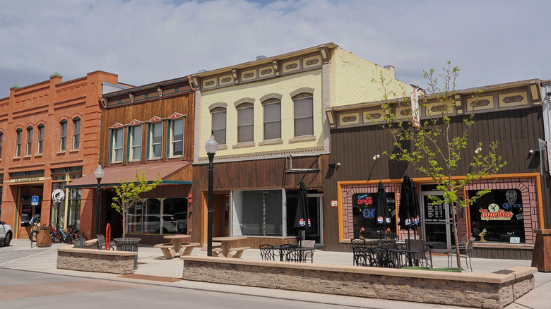 A shot of the town of Rifle