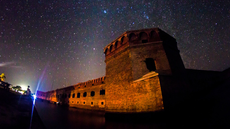 Night sky at Dry Tortugas National Park