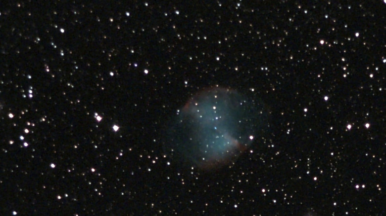 Night sky captured at the Robinson Observatory at the University of Central Florida in Orlando
