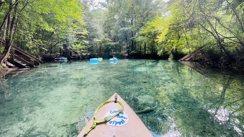 Ginnie Springs kayaking