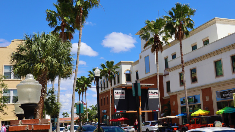 Safety Harbor Florida downtown on the west shore of Tampa Bay
