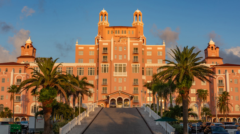 The Don CeSar Hotel just after sunrise on St. Pete Beach