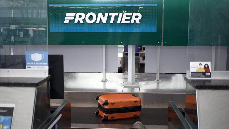 Frontier Airlines baggage check