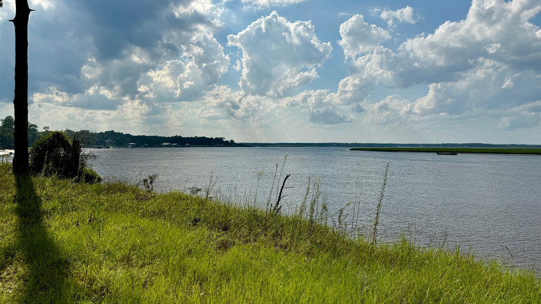 Riverside view at City of St. Marys, Georgia