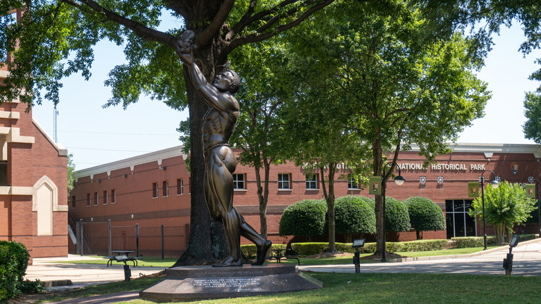 Center of the MLK Park