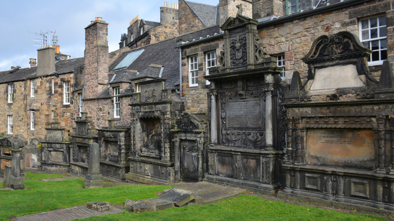 View of Greyfriars Kirkyard