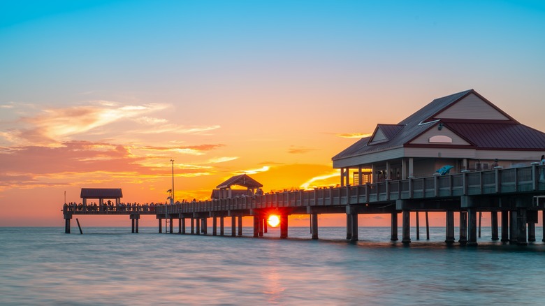 Pier on Floridas Gulf Coast