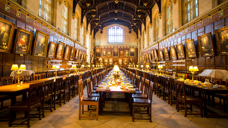 Oxford University's Dining Hall