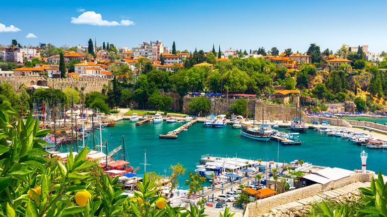 Antalya harbor