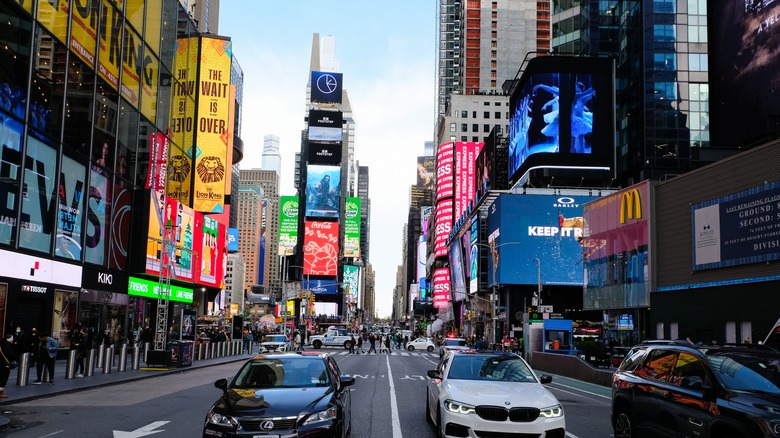 Times Square at 7th and Broadway