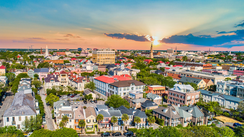 Charleston from above