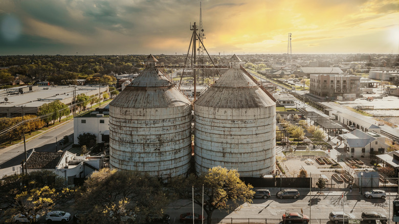 Silos at Magnolia Market