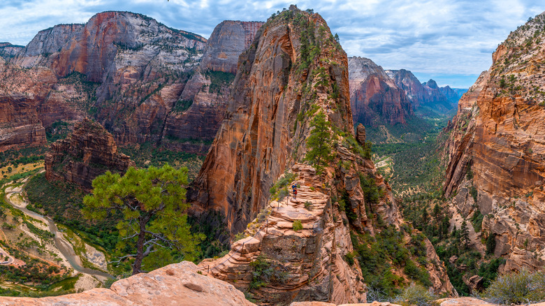 last section of Angels Landing 