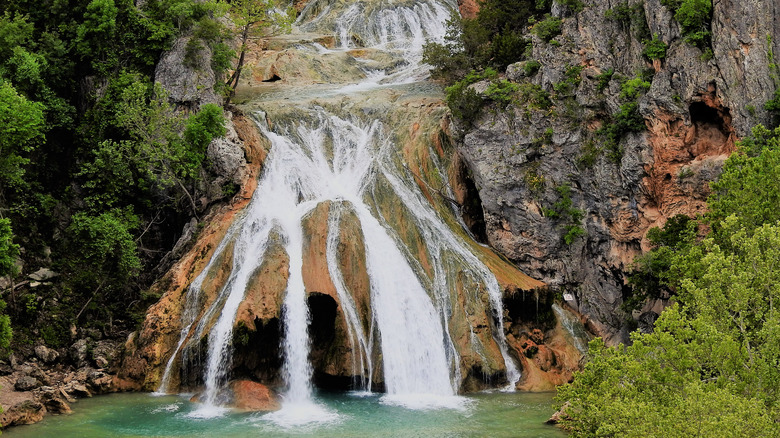 Turner Falls in Oklahoma