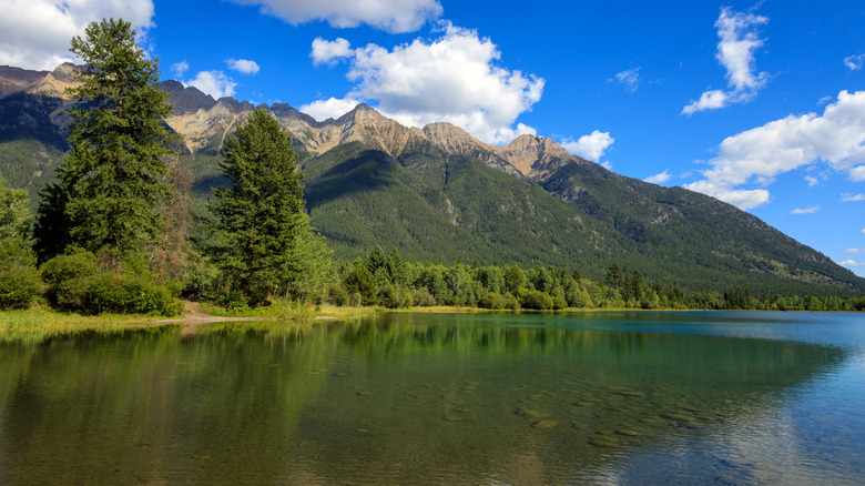 Norbury Lake Provincial Park just south of Fort Steele, British Columbia, Canada
