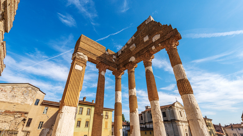 The Capitolium in Brescia, Italy