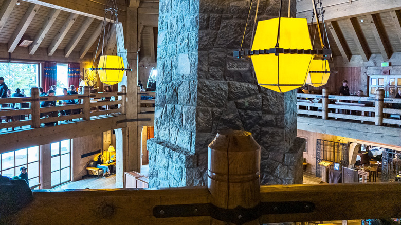 Inside of Timberline Lodge