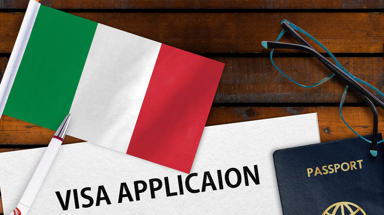 Visa application, Italy