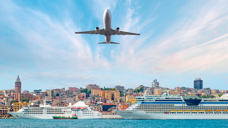 can you book a cruise and flight together