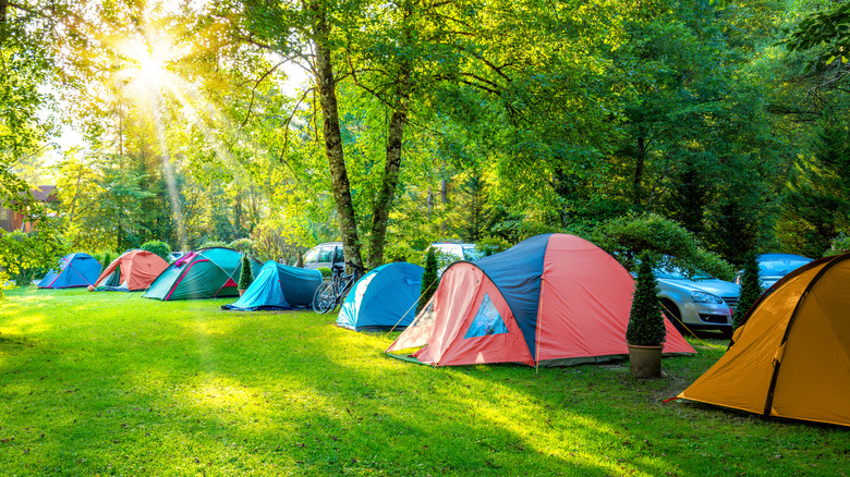 tent campground