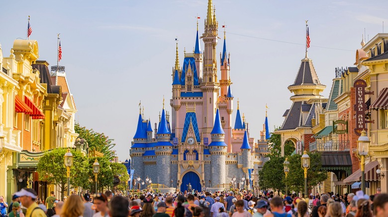 Cinderella's Castle in Disney World