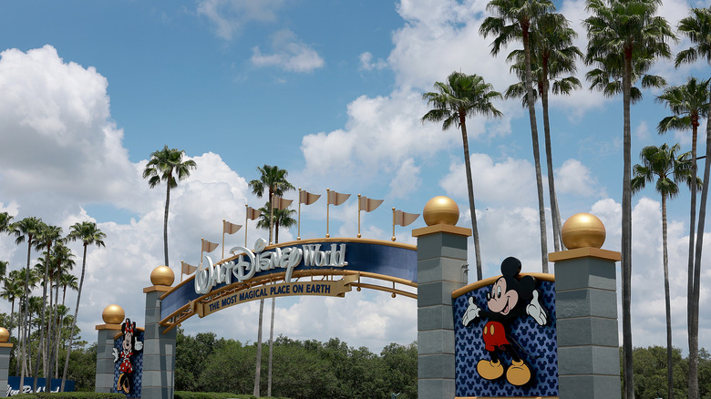 Walt Disney World entrance