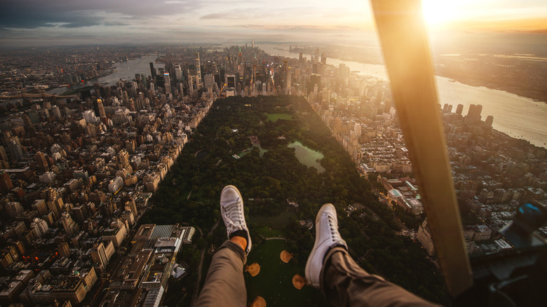 helicopter tour over central park nyc