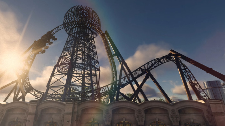 Voltron Nevera roller coaster at Europa-Park concept art
