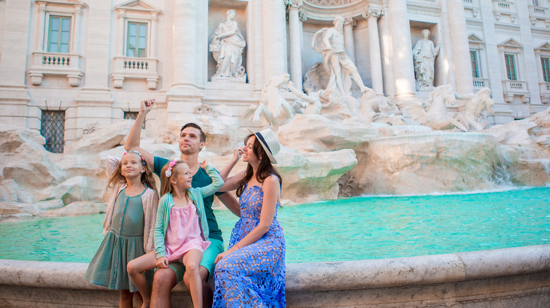 family in Rome