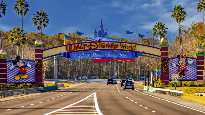 Walt Disney World entrance