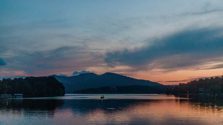 Sunset over Lake Lanier