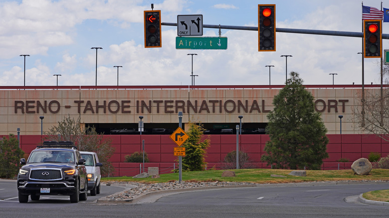 Reno's airport near Lake Tahoe