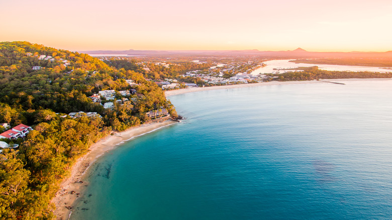 Aerial photo of Noosa National Park
